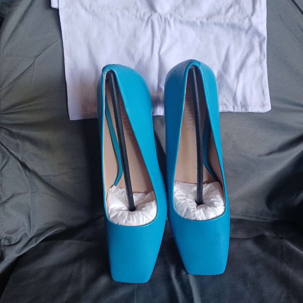 SCHUTZ Vibrant Blue Heels